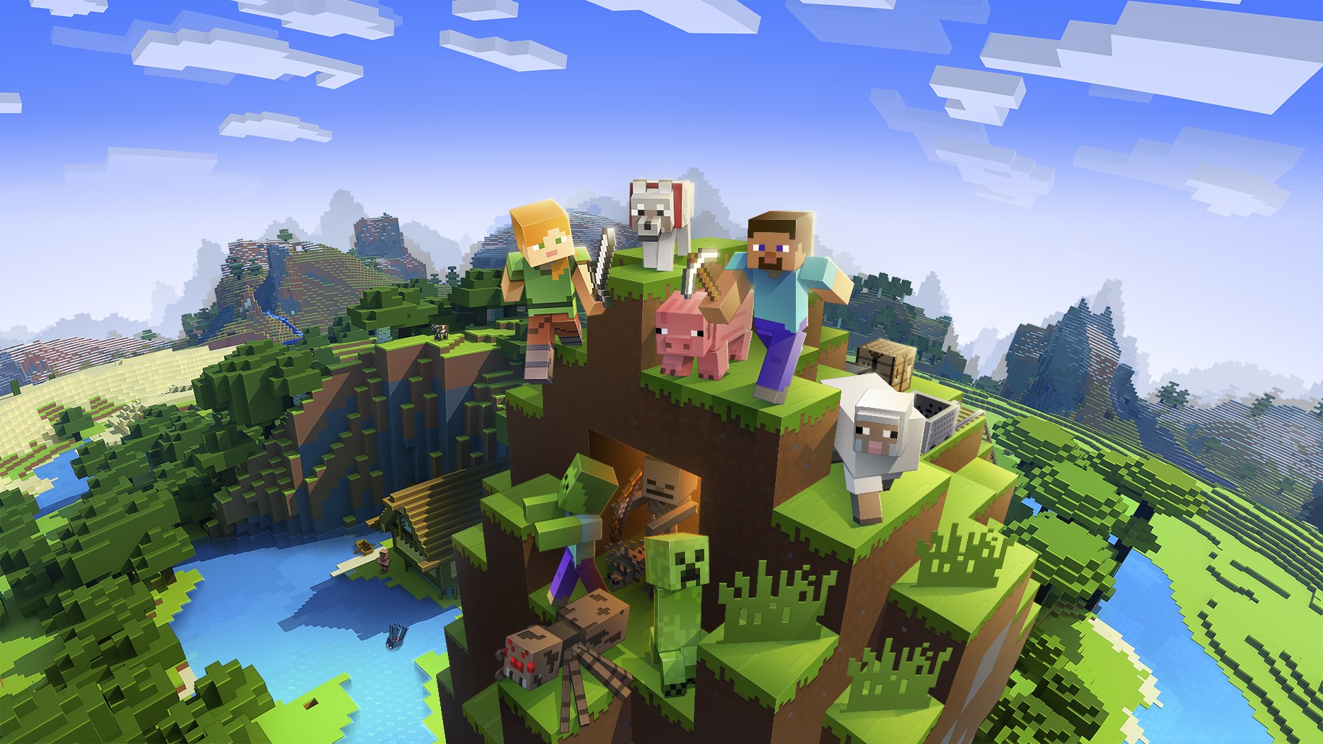 11 ideias de Minecraft  minecraft de graça, minecraft realista, papel de  parede minecraft